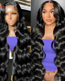 40 Inch Body Wave 13x6 HD Lace Frontal Wigs Human Hair Wig 13x4 360 Hd Lace Front Wig For Black Women Pre Plucked Brazilian Hair