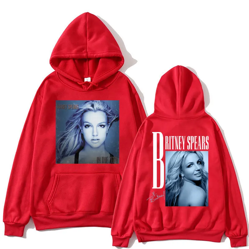 Stylish Singer Britney Spears Hoodie Men Women Oversized Vintage Fashion Hoody Sweatshirt Harajuku Hip Hop Tracksuit Streetwear - Image 10