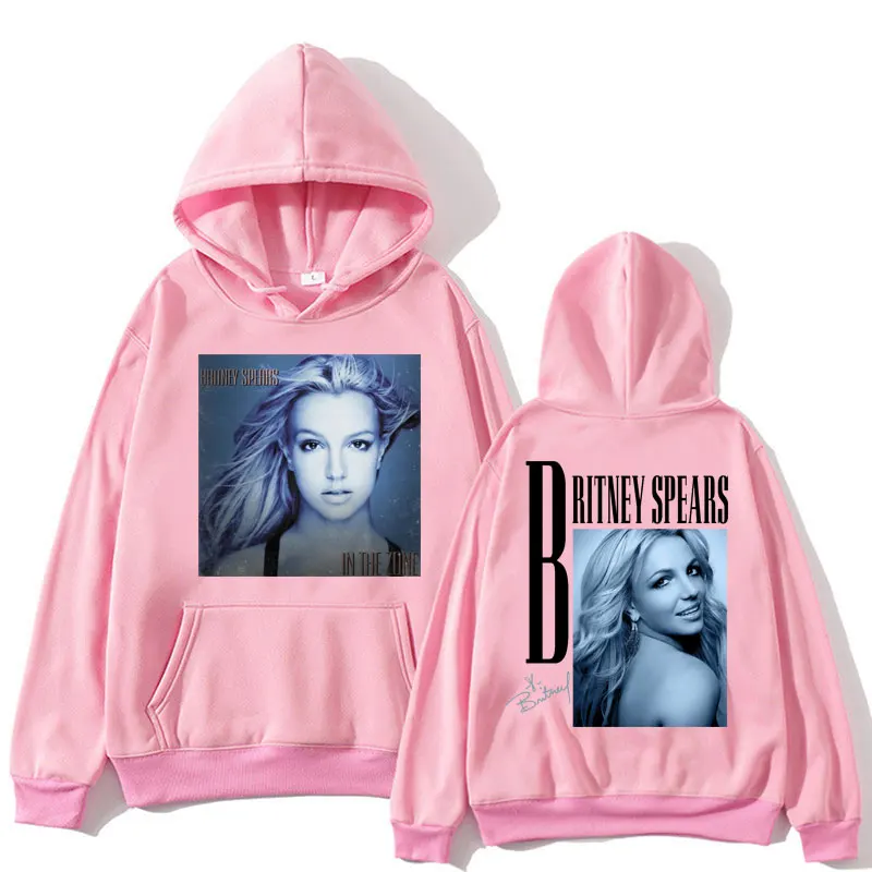 Stylish Singer Britney Spears Hoodie Men Women Oversized Vintage Fashion Hoody Sweatshirt Harajuku Hip Hop Tracksuit Streetwear - Image 2