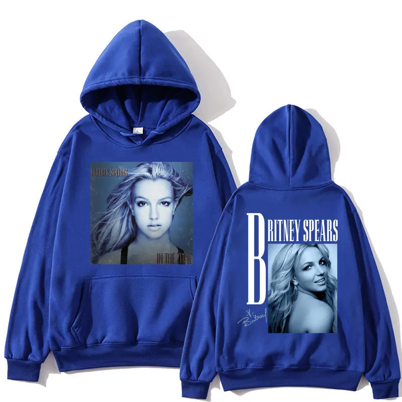 Stylish Singer Britney Spears Hoodie Men Women Oversized Vintage Fashion Hoody Sweatshirt Harajuku Hip Hop Tracksuit Streetwear - Image 3