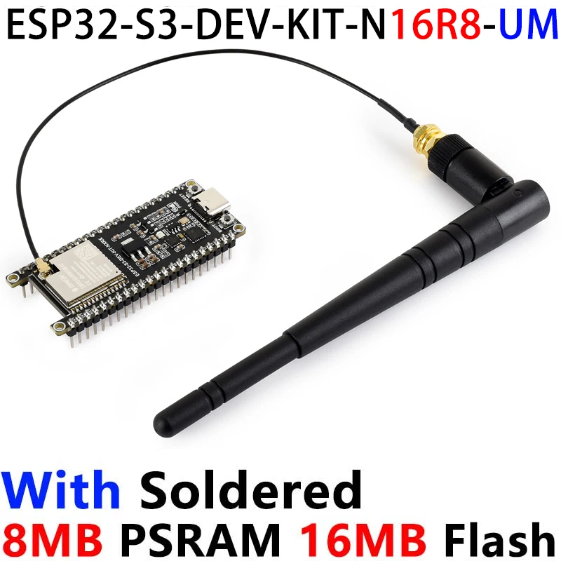ESP32 S3 Development Board ESP32-S3-WROOM-1-N8R8 N16R8 N32R16 WiFi Bluetooth - Image 3