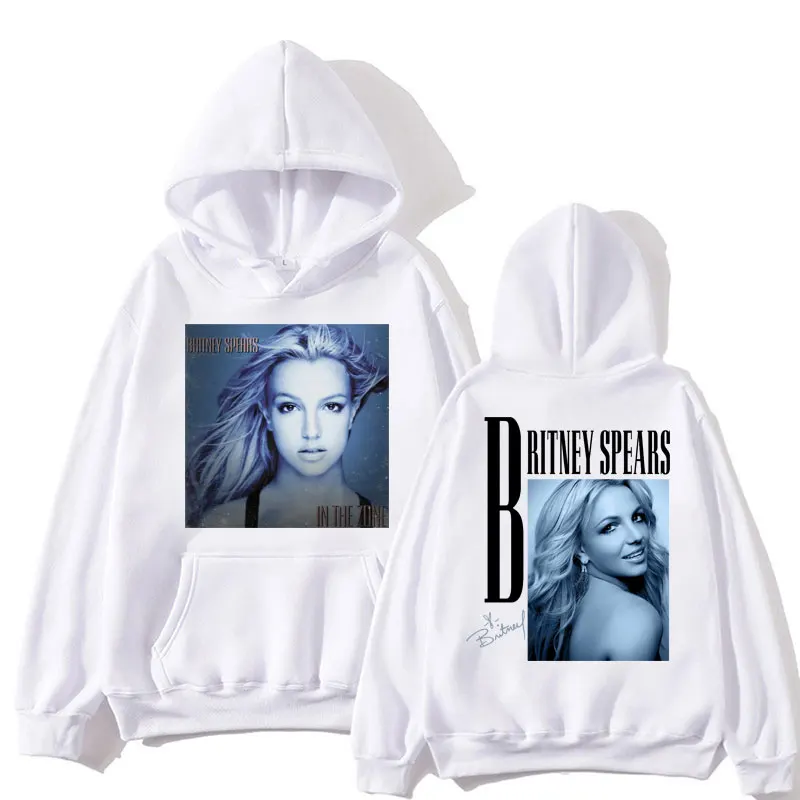 Stylish Singer Britney Spears Hoodie Men Women Oversized Vintage Fashion Hoody Sweatshirt Harajuku Hip Hop Tracksuit Streetwear - Image 8
