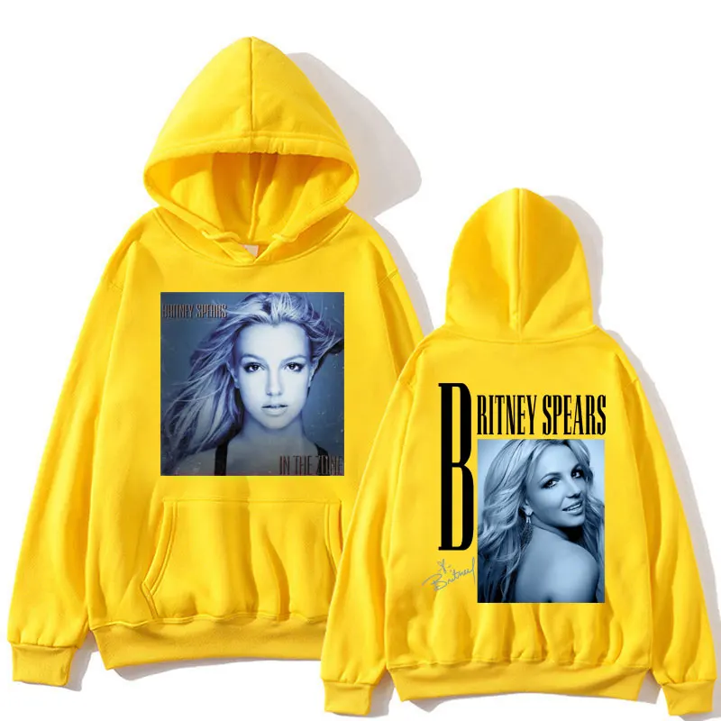 Stylish Singer Britney Spears Hoodie Men Women Oversized Vintage Fashion Hoody Sweatshirt Harajuku Hip Hop Tracksuit Streetwear - Image 6