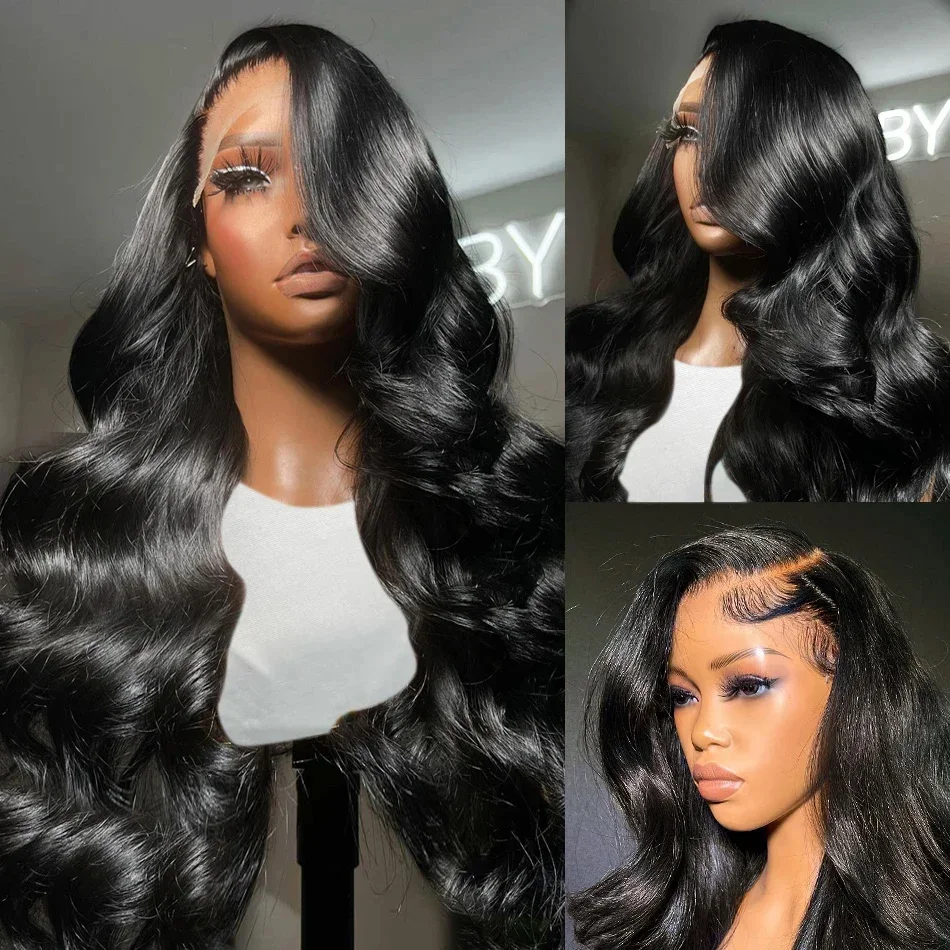 40 Inch Body Wave 13x6 HD Lace Frontal Wigs Human Hair Wig 13x4 360 Hd Lace Front Wig For Black Women Pre Plucked Brazilian Hair - Image 2