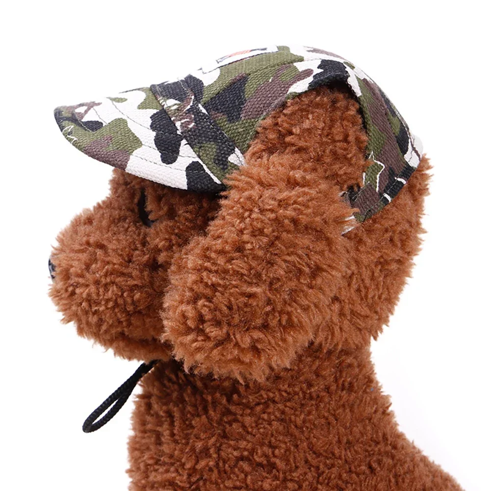 Fashionable Cute Pet Dog Cat Puppy Hat Baseball Visor Hat Puppy Grooming Dress Up Hat Peaked Cap Sunbonnet Outdoor Topee - Image 5