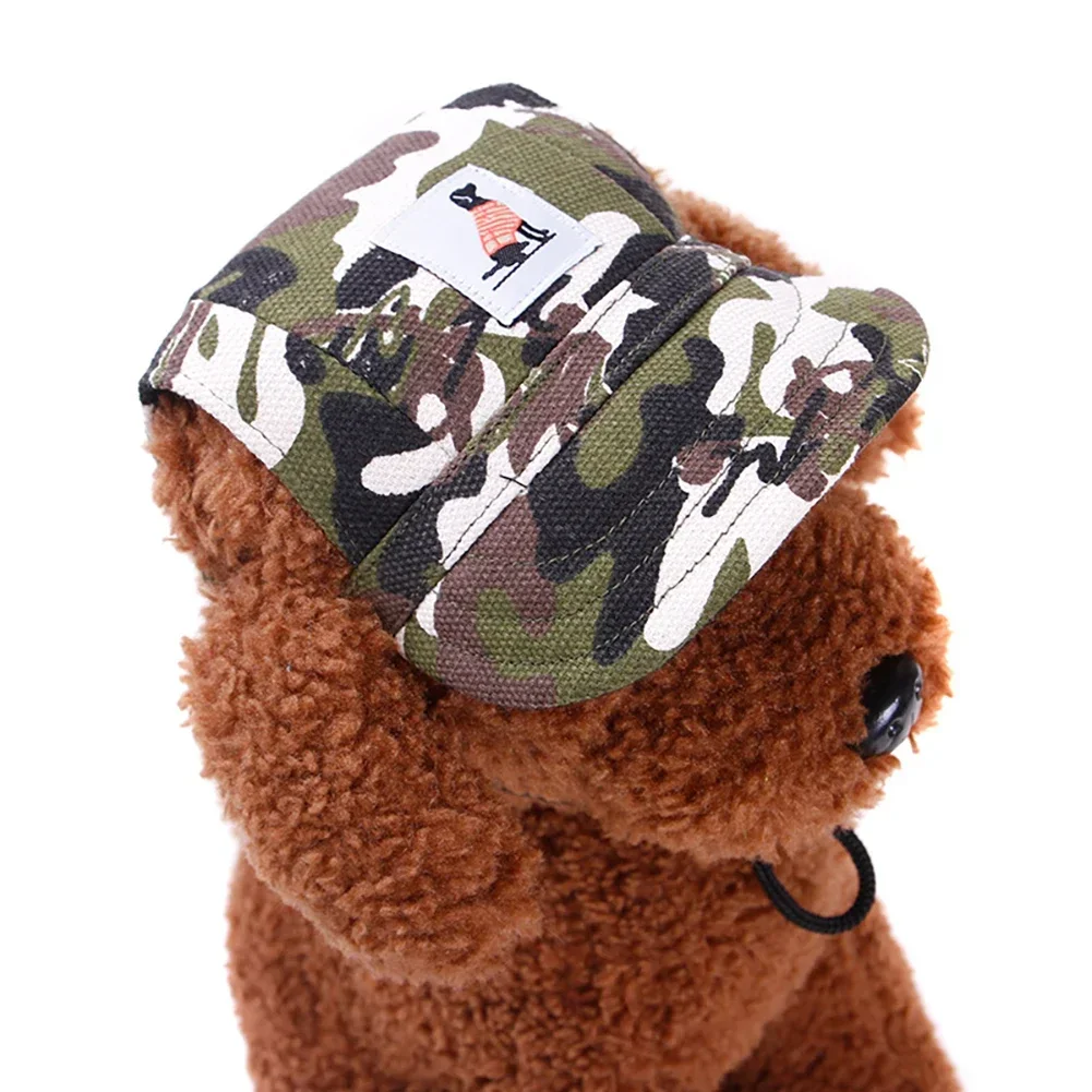 Fashionable Cute Pet Dog Cat Puppy Hat Baseball Visor Hat Puppy Grooming Dress Up Hat Peaked Cap Sunbonnet Outdoor Topee - Image 4