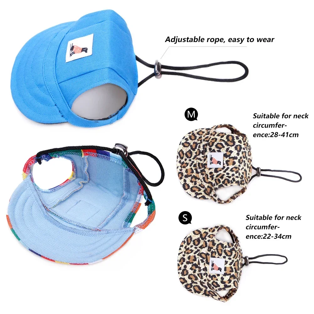 Fashionable Cute Pet Dog Cat Puppy Hat Baseball Visor Hat Puppy Grooming Dress Up Hat Peaked Cap Sunbonnet Outdoor Topee - Image 6