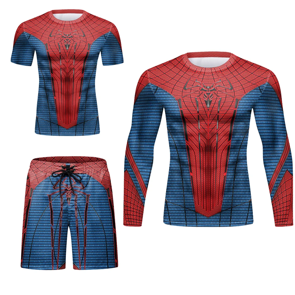 MMA Boxing Sets Compression Jerseys Men Bjj Rashguard Jiu Jitsu T Shirts Pant Muay Thai Shorts Kickboxing Fitness Gym Clothing - Image 10