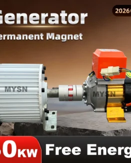 20KW 30KW Free Energy Generator Set 220V 380V Permanent Magnet Generator 50Hz 60Hz Alternator With Variable Speed Electric Motor